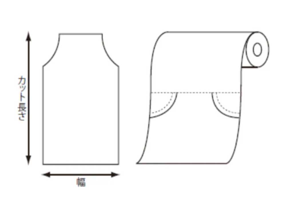 41923 PE Flat Roll Cover Width 500mm X 1400mm[Miscellaneous Goods And Others] COPACK
