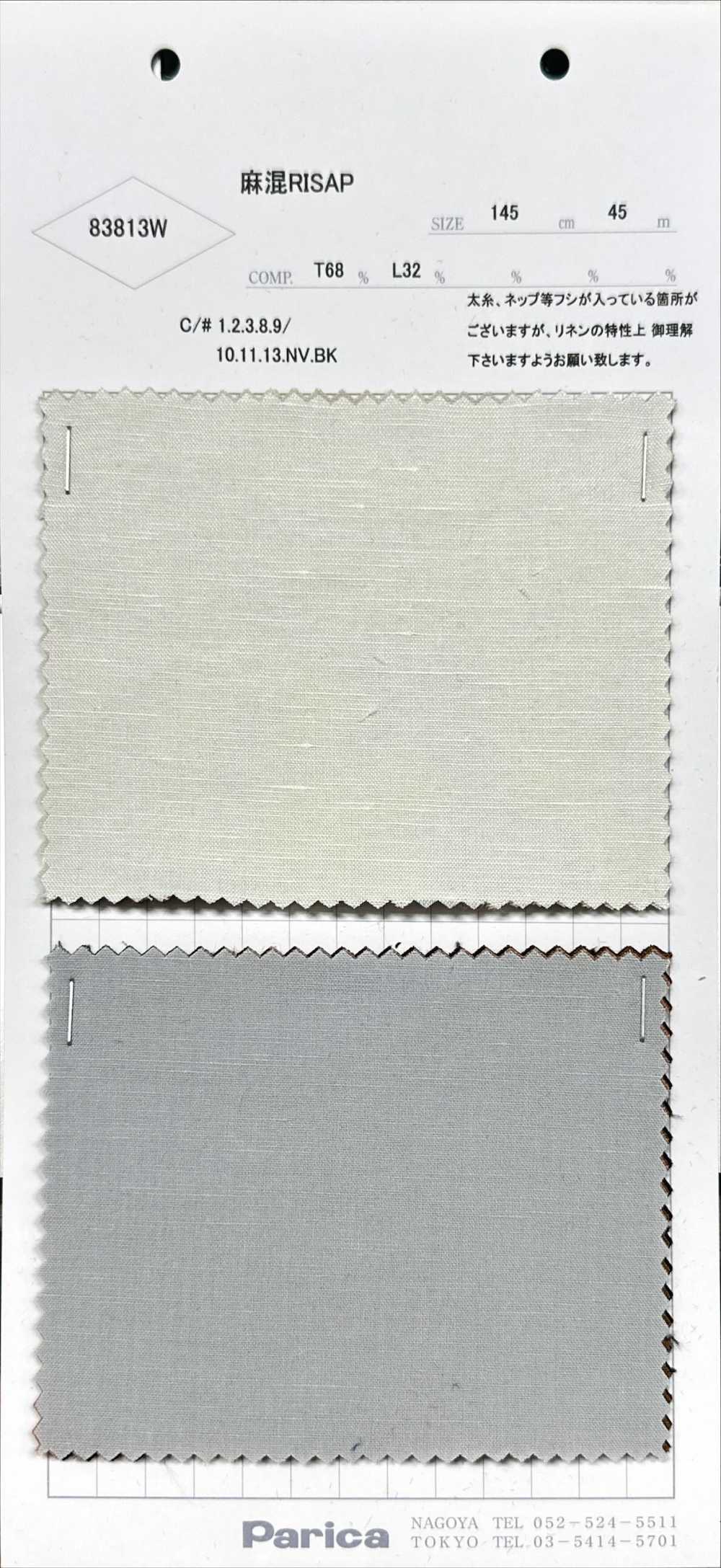83813W Linen Blend RISAP[Textile / Fabric] Parika
