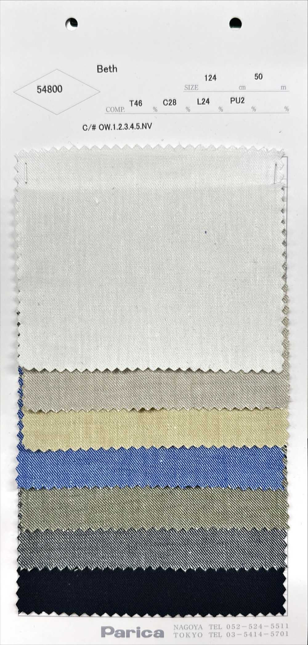 54800 Beth[Textile / Fabric] Parika
