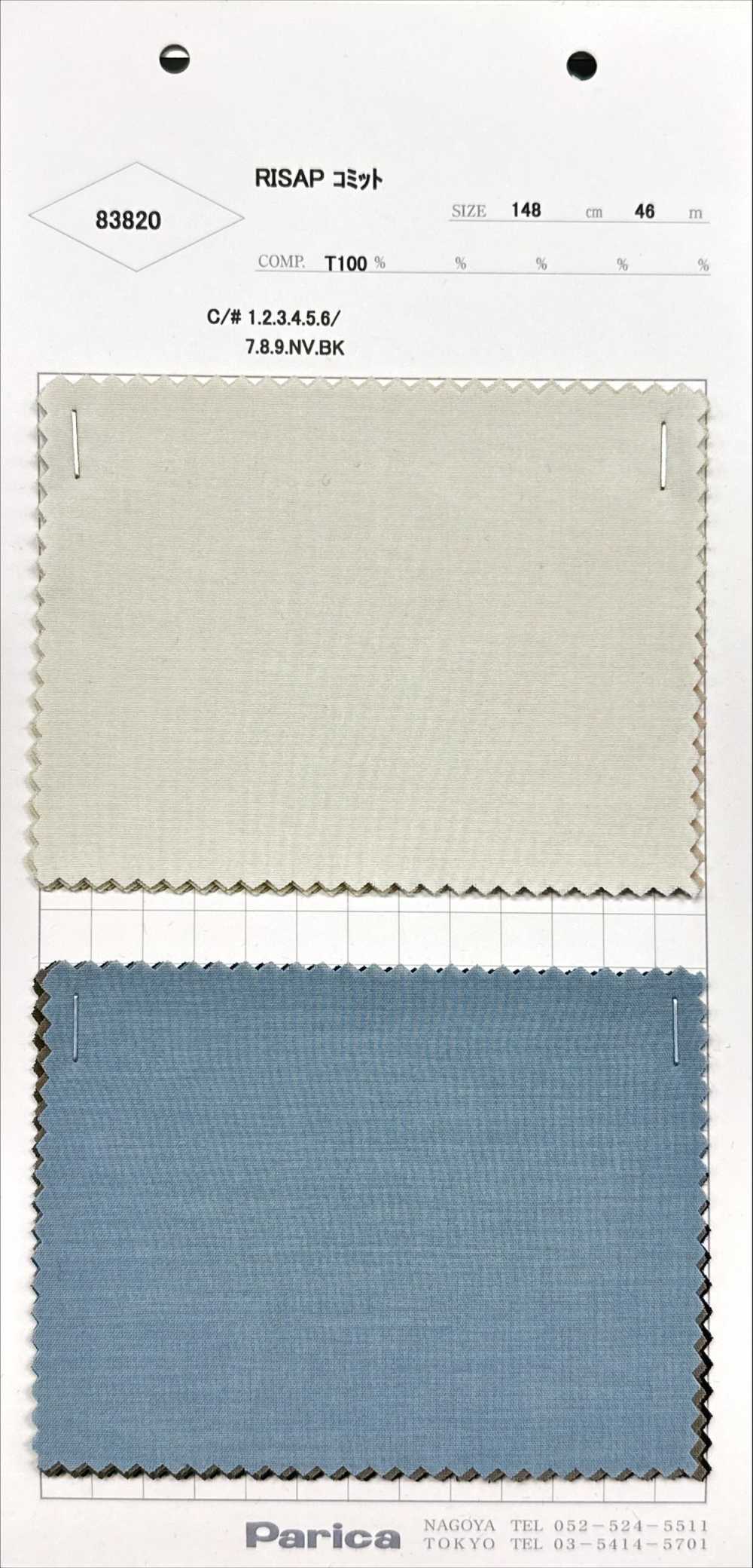 83820 RISAP Commit[Textile / Fabric] Parika