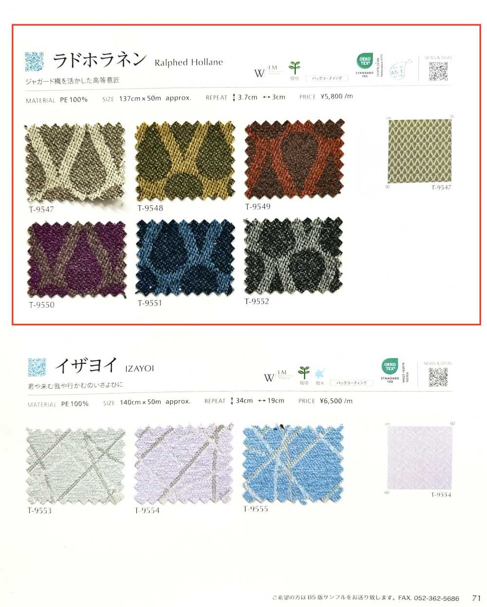 RALPHEDHOLLANE Radholanen[Textile / Fabric] Shinko