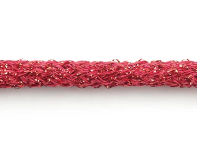 LMC01(M) Lame "M"cord 4mm[Ribbon Tape Cord] Cordon