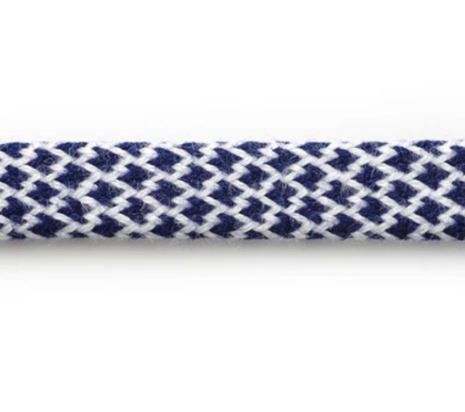 IND18 Indigo Cord 8mm[Ribbon Tape Cord] Cordon