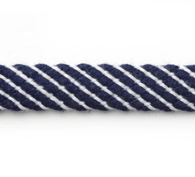 IND17 Indigo Cord 8mm[Ribbon Tape Cord] Cordon