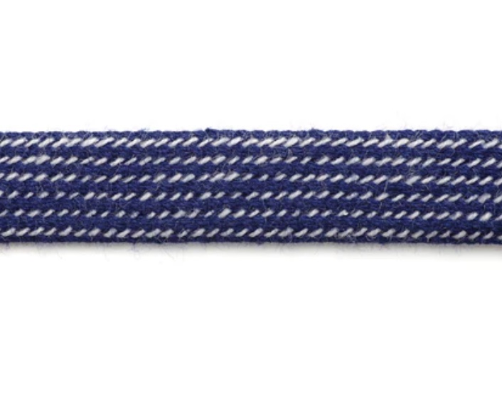 IND20 Indigo Cord 8mm[Ribbon Tape Cord] Cordon