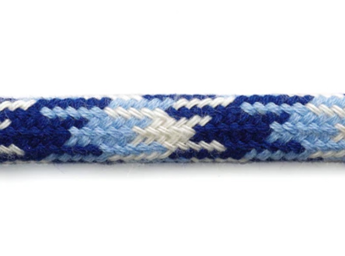 IND10-R1 Indigo Cord 7mm[Ribbon Tape Cord] Cordon