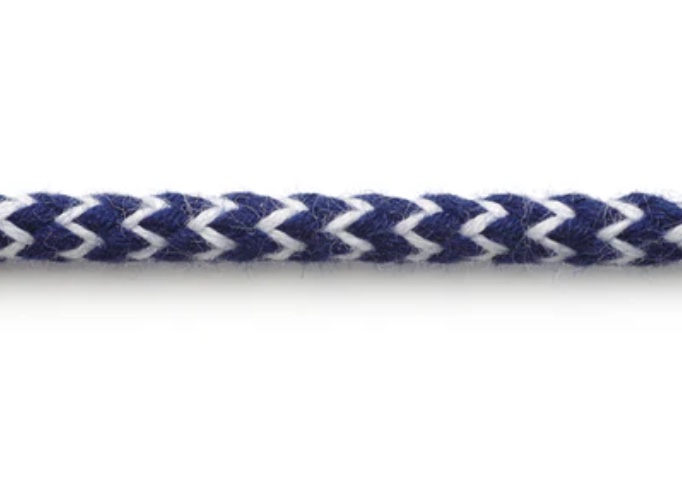 IND22 Indigo Cord 4mm[Ribbon Tape Cord] Cordon