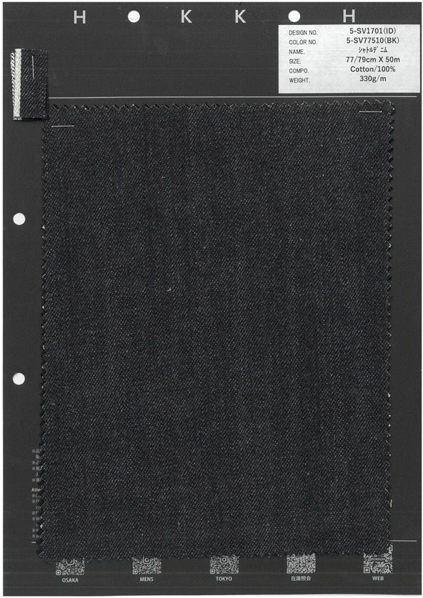 5-SV1701 Shuttle Denim[Textile / Fabric] HOKKOH