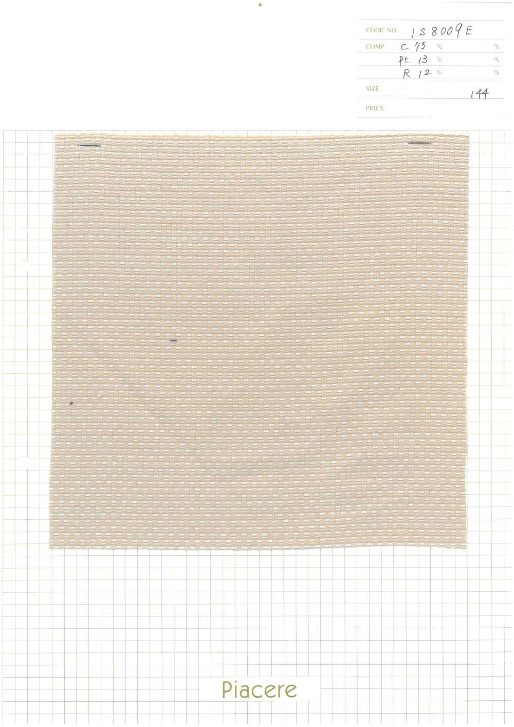1S8009E Raffia Nanako[Textile / Fabric] Piacere
