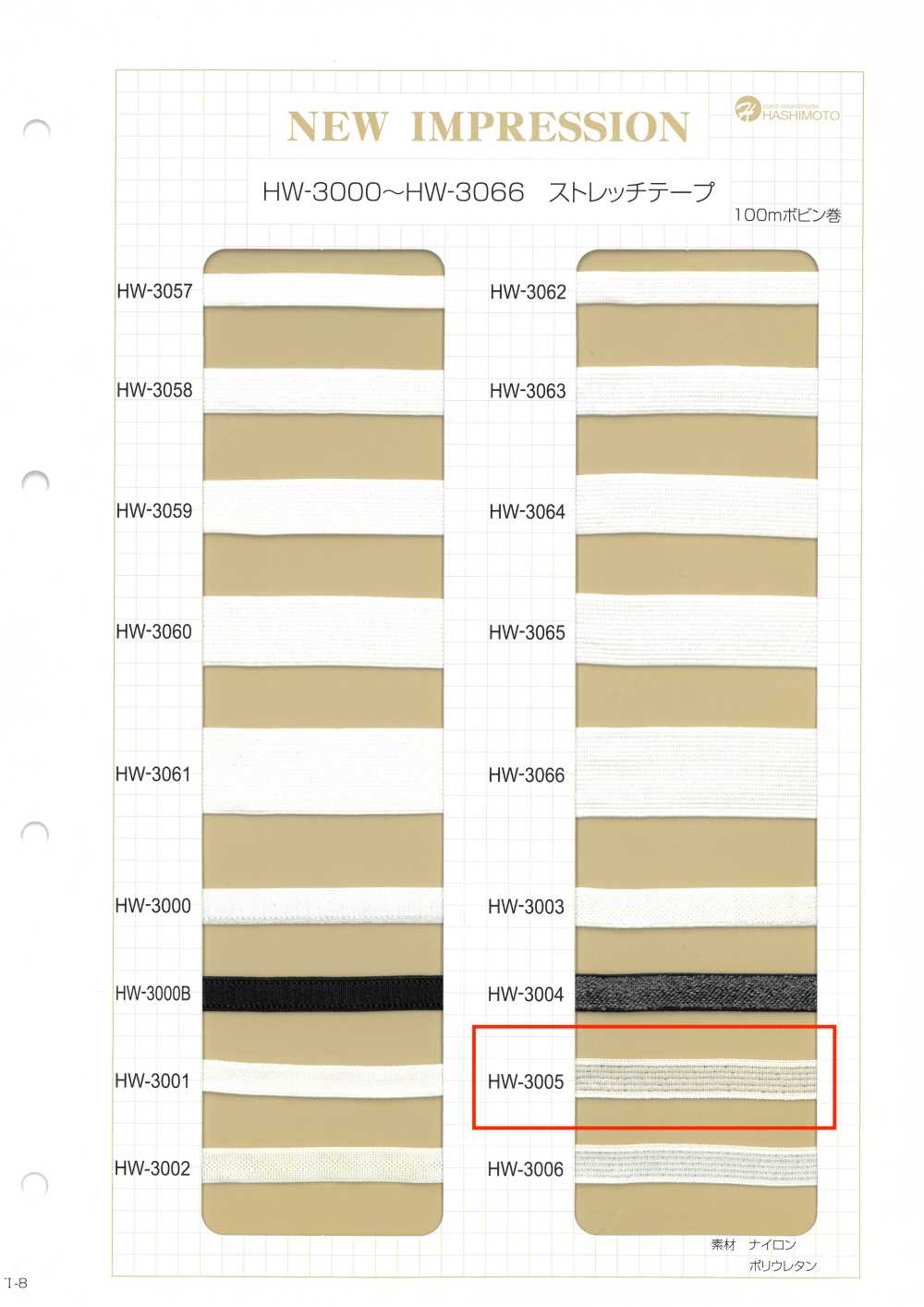 HW-3005 Stretch Tape G Lame Shoulder Elastic Band[Ribbon Tape Cord] No Name