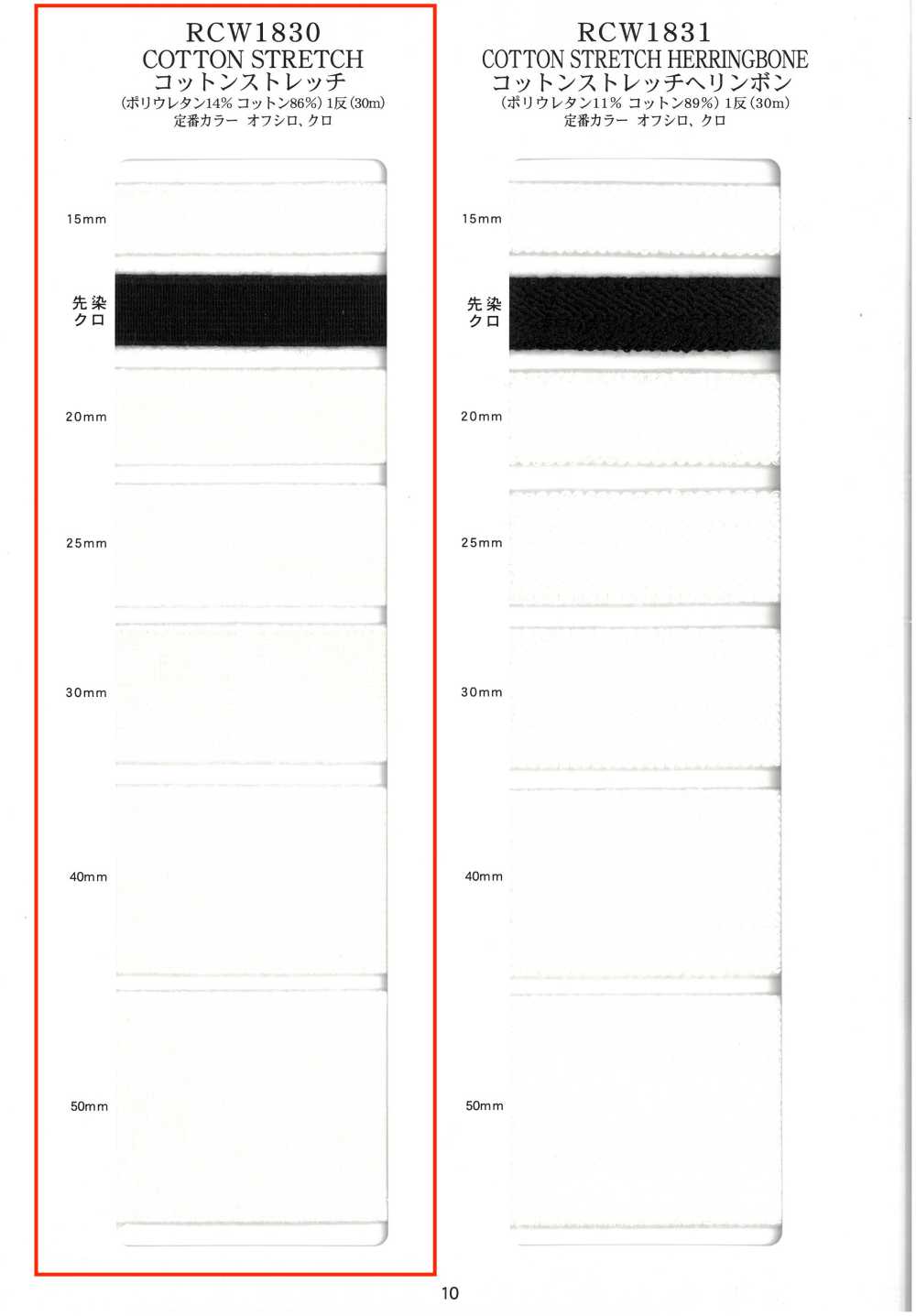 RCW1830 Cotton Taffeta[Ribbon Tape Cord] RIVER