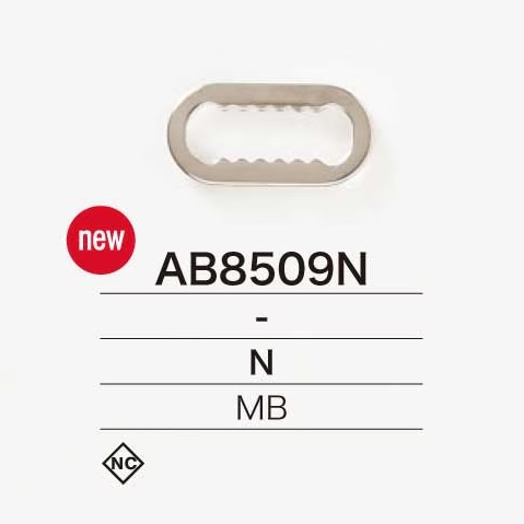 AB8509N Brass Strap Hardware[Buckles And Rings] IRIS