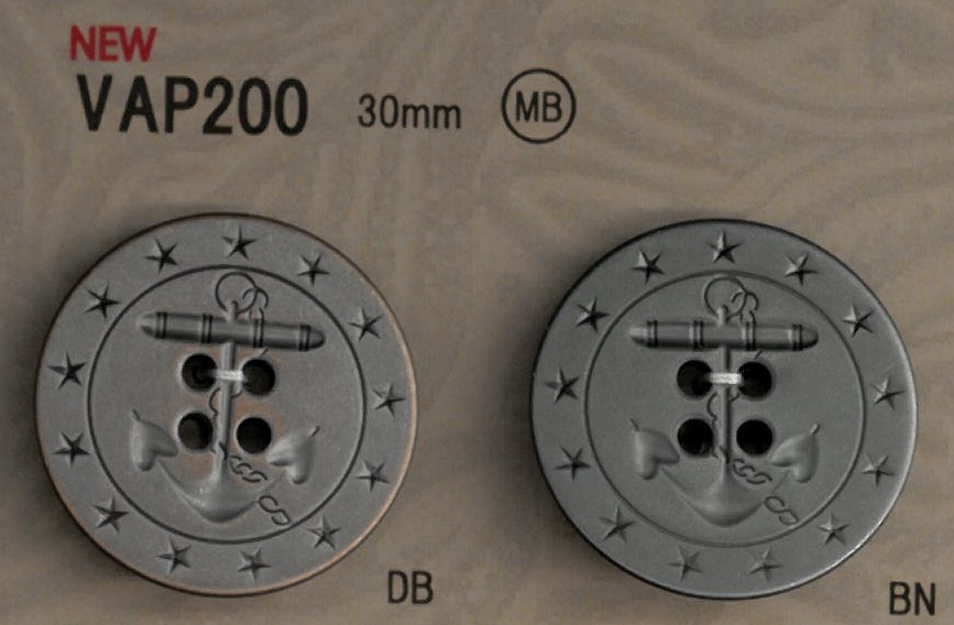VAP200 Anchor Button DAIYA BUTTON(DAIYA BUTTON)