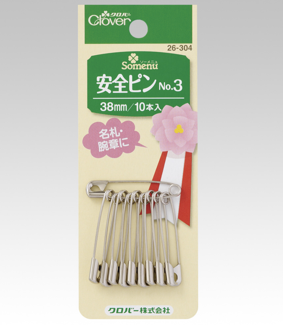 26304 Safety Pin No. 3[Handicraft Supplies] Clover