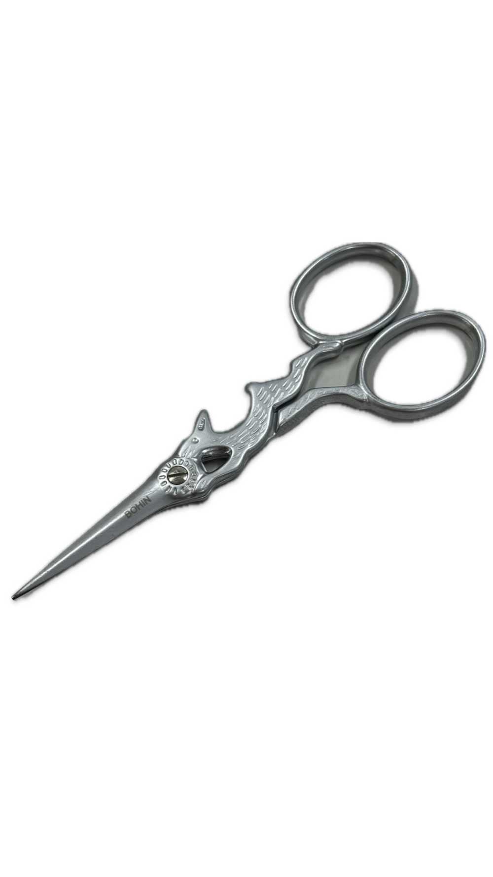 98459 Small Scissors, Matte Silver (BOHIN)[Handicraft Supplies] BOHIN