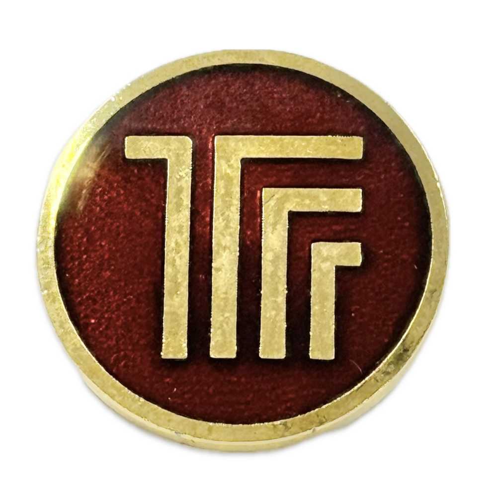 EX95 Made In Japan Metal Buttons For Suits And Jackets, Gold And Red