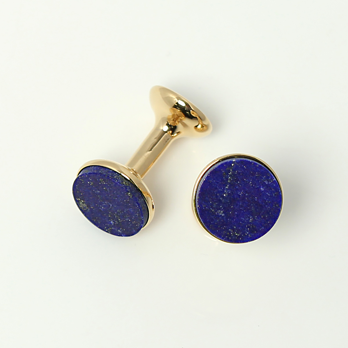 CO-C01-GD CODIS MAYA Lapis Lazuli Bow Cufflinks Gold[Formal Accessories] CODIS MAYA