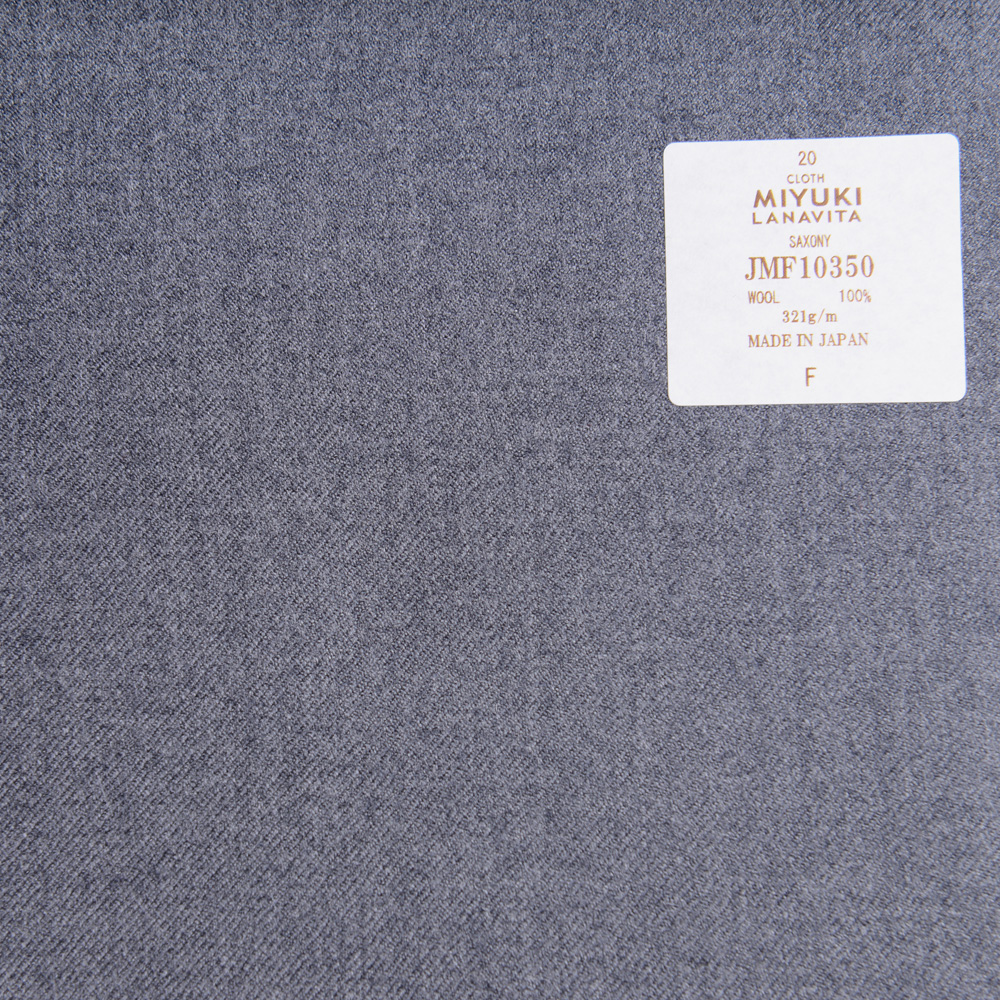 JMF10350 Lana Vita Collection Saxony Plain Gray[Textile] Miyuki Keori (Miyuki)