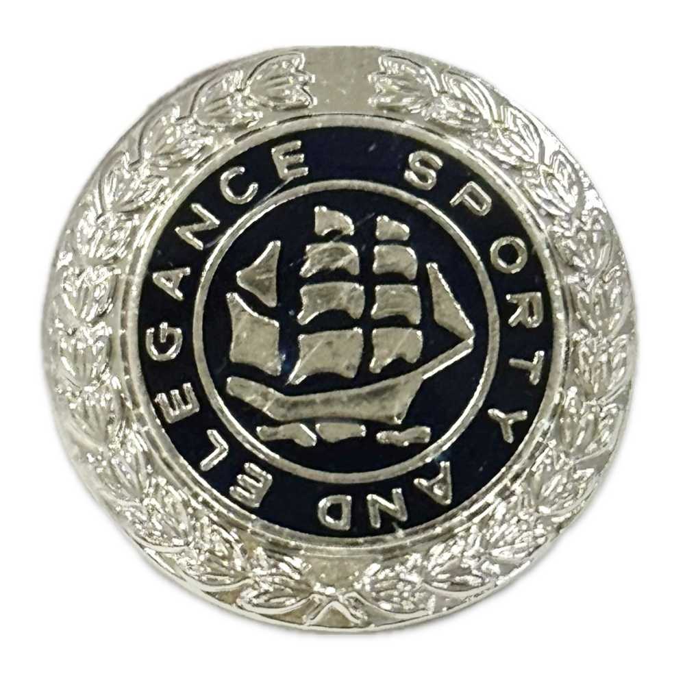 P17 Made In Japan, Silver Metal Buttons For Suits And Jackets