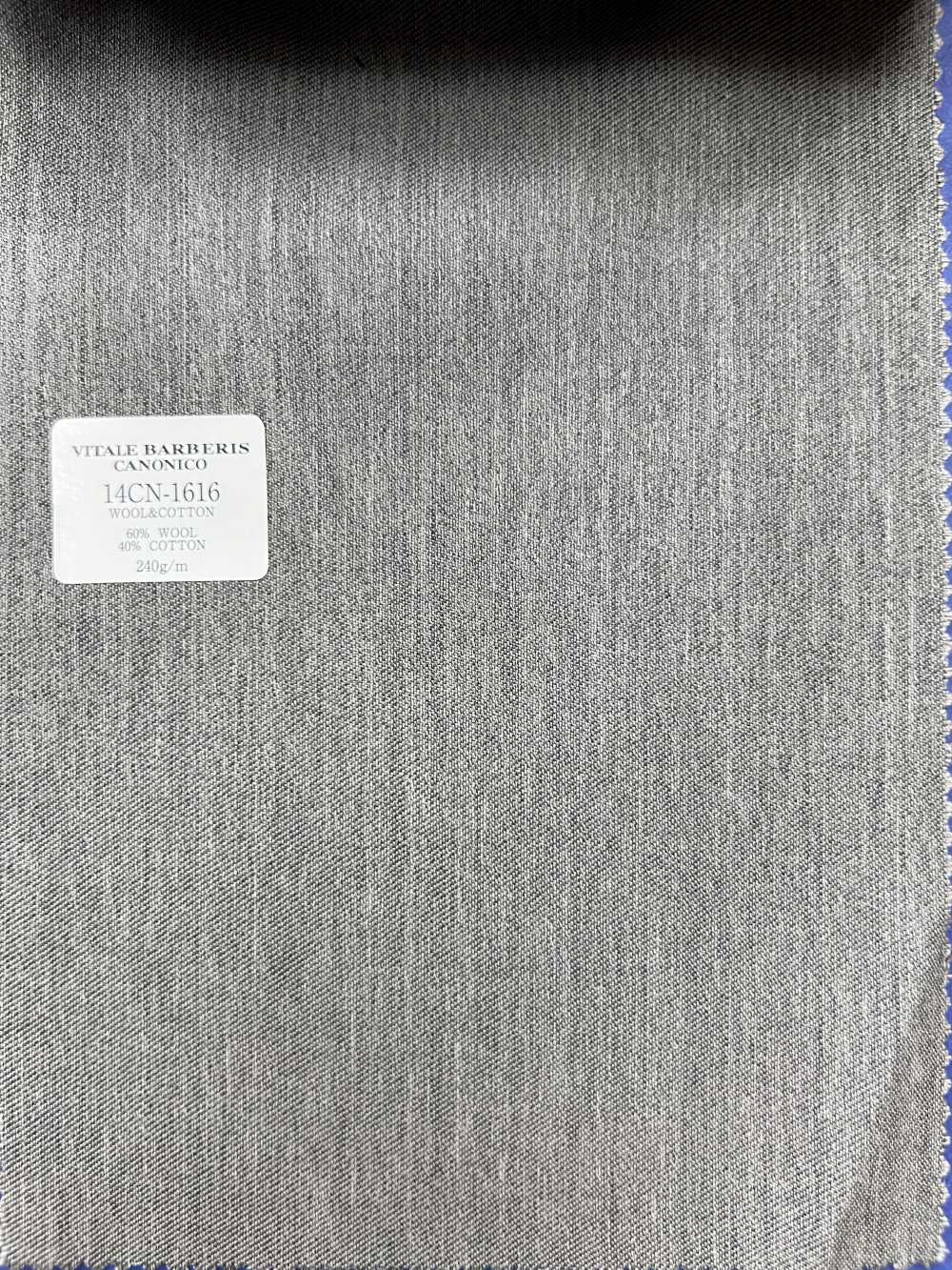 14CN1616 CANONICO WOOL&COTTON PRUNNELL Gray No Pattern[Textile] CANONICO