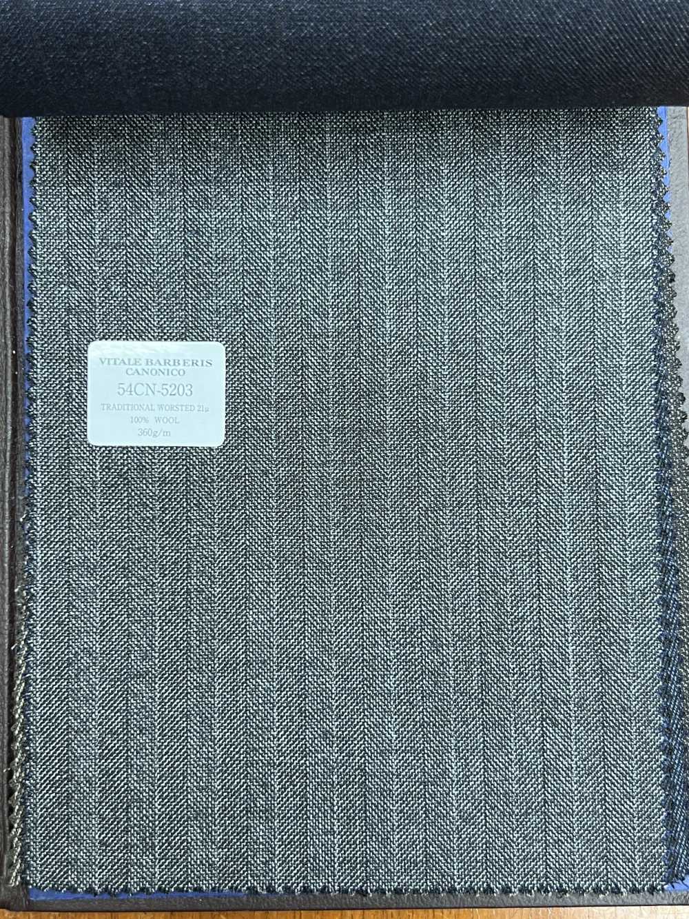 54CN5203 CANONICO TRADITIONAL WORSTED 21μ Gray[Textile] CANONICO