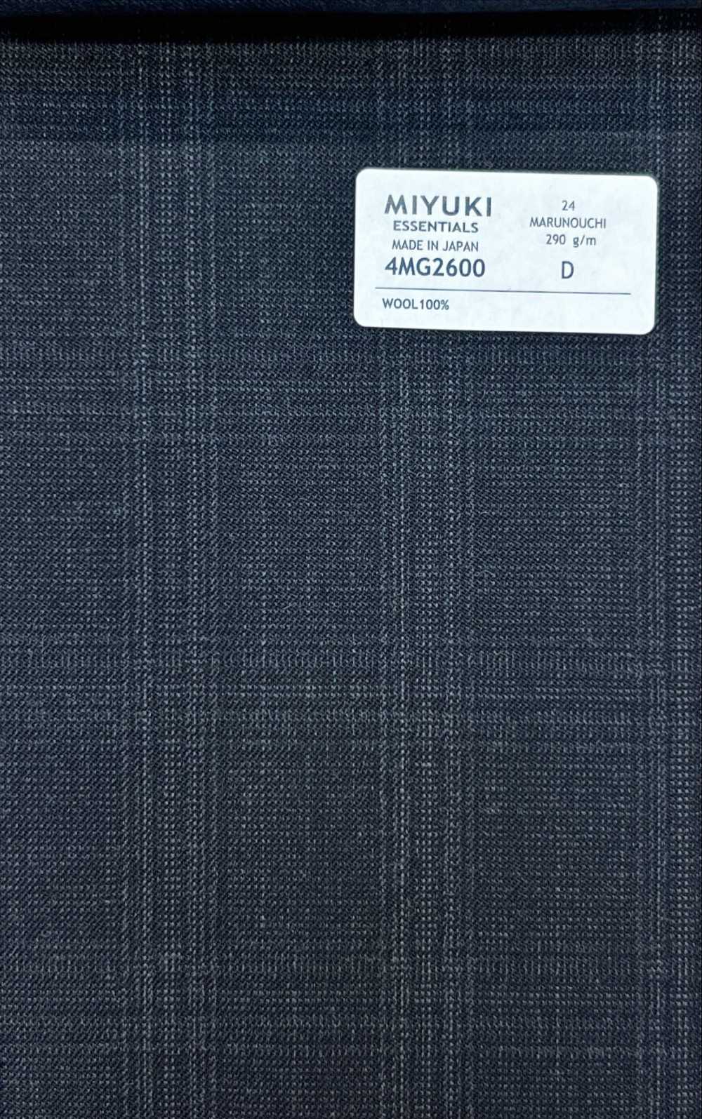 4MG2600 ESSENTALS MARUNOUCHI Charcoal Heaven Gray[Textile] Miyuki Keori (Miyuki)