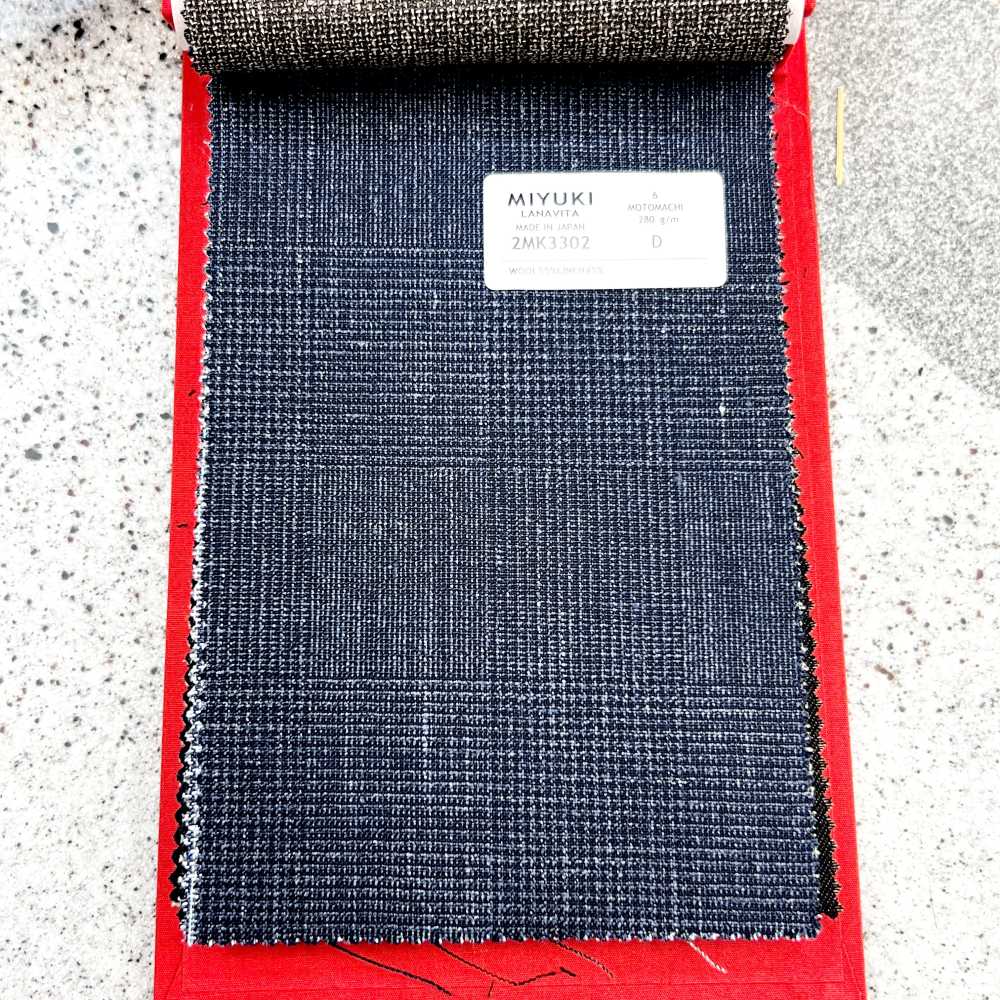 2MK3302 25SS MIYUKI MIYUKI VARAIETES MOTOMACHI Textile Check Miyuki Keori (Miyuki)