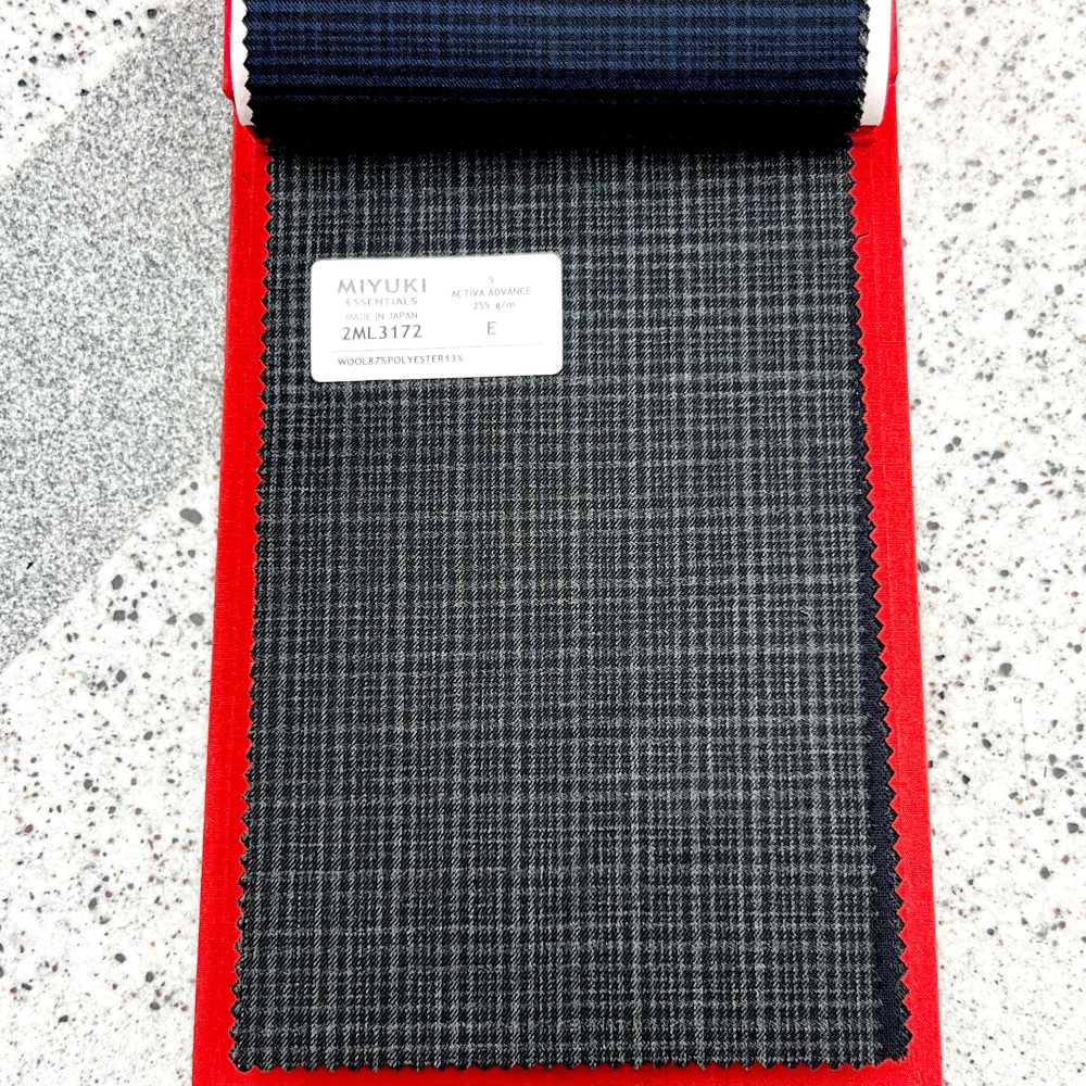 2ML3172 25SS MIYUKI Textile ACTIVA ADVANCE Charcoal Heaven Gray Petite Miyuki Keori (Miyuki)