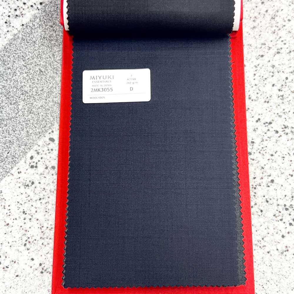 2MK3055 25SS MIYUKI ESSENTIALS ACTIVA Textile Blue No Pattern Miyuki Keori (Miyuki)