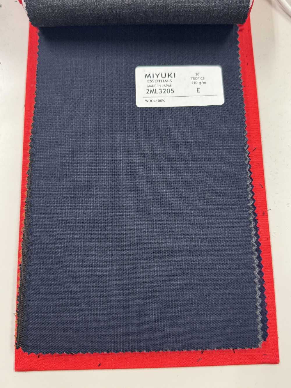 2ML3205 25SS MIYUKI ESSENTIALS TROPICS Textile Blue No Pattern Miyuki Keori (Miyuki)