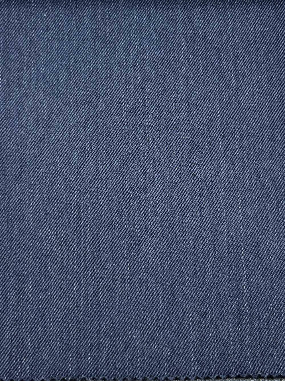 NWD014-87 NIKKE WOOL DENIM Navy No Pattern[Textile] Nickel