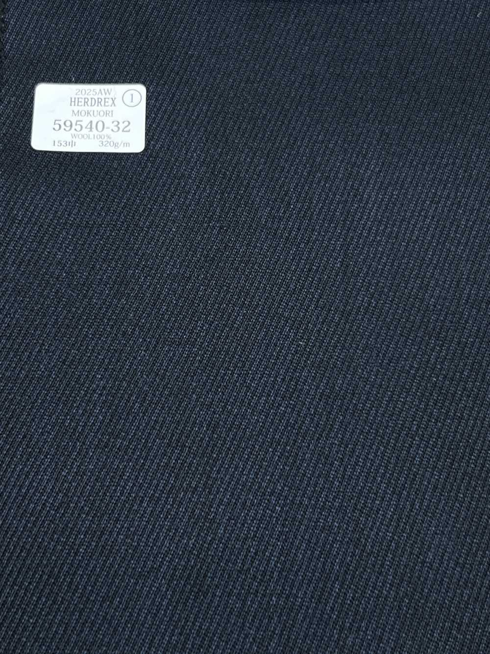59540-32 25AW HERDREX [MOKUORI] Mokuori Kersey Twill Deodorant Wool[Textile] Kunishima Co., Ltd.