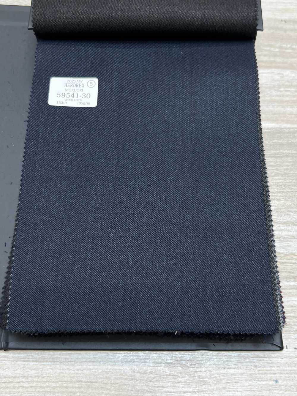59541-30 25AW HERDREX [MOKUORI] Mokuori Navy Twill Deodorant Wool[Textile] Kunishima Co., Ltd.