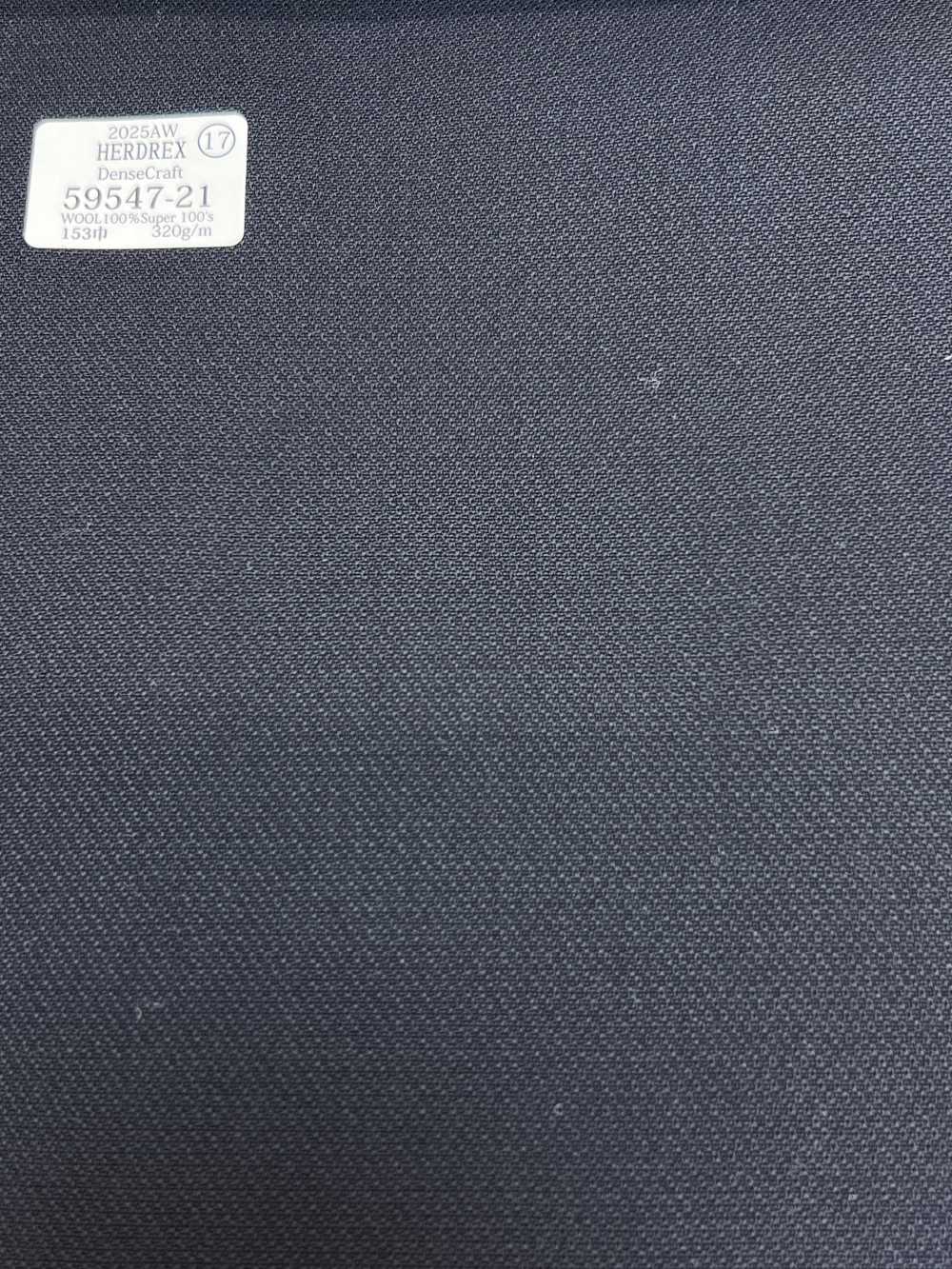 59547-21 25AW HERDREX [Dense Craft] Dense Craft Navy[Textile] Kunishima Co., Ltd.