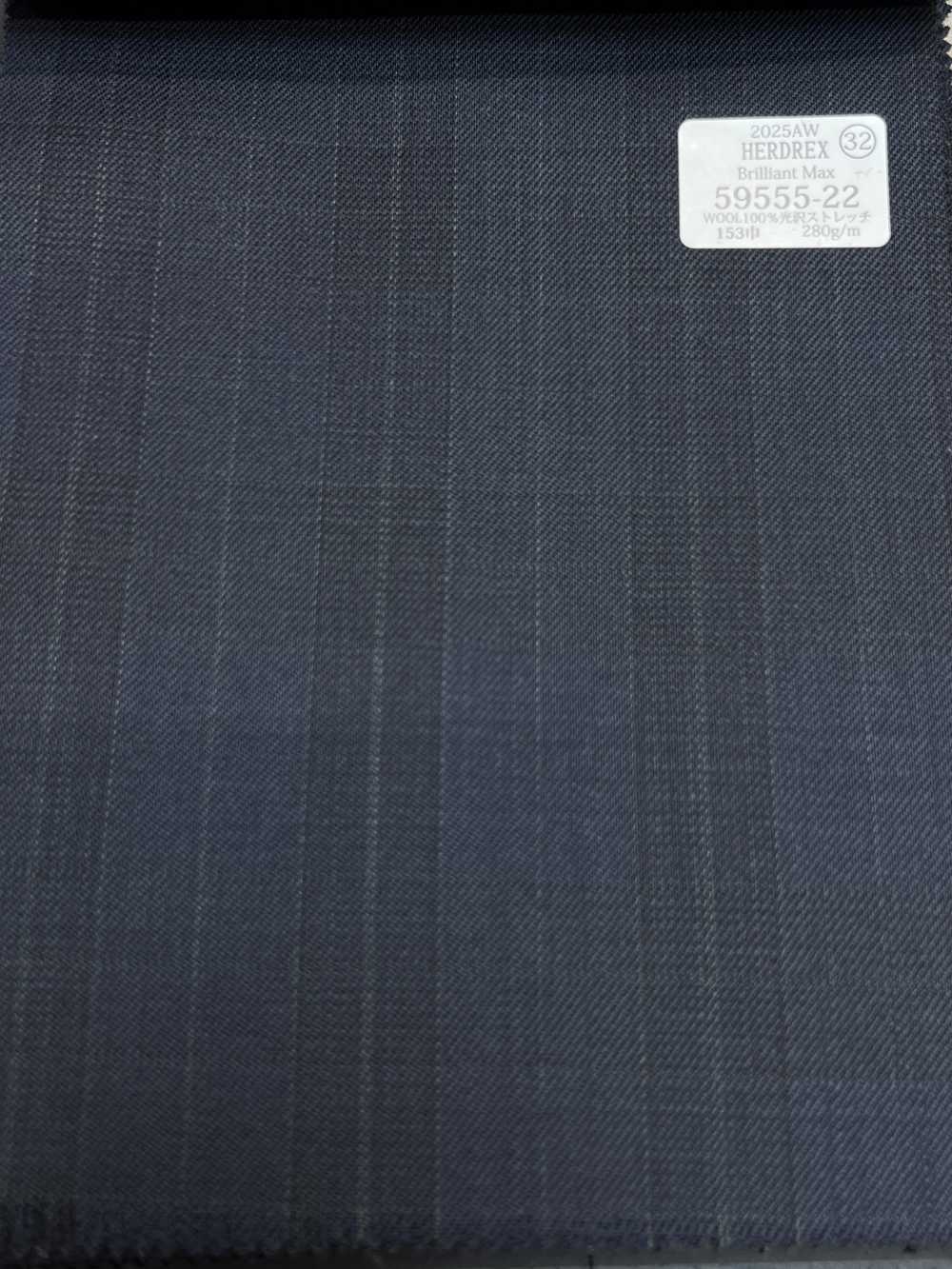 59555-22 25AW HERDREX [Brilliant Max] Brilliant Max Navy Check[Textile] Kunishima Co., Ltd.