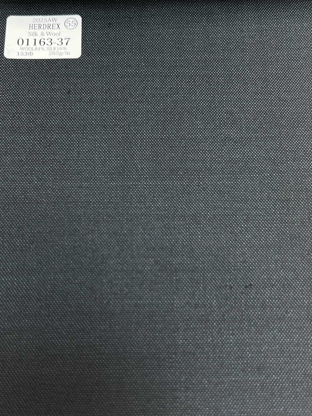 01163-37 25AW HERDREX [Silk & Wool] Silk And Wool No Pattern[Textile] Kunishima Co., Ltd.