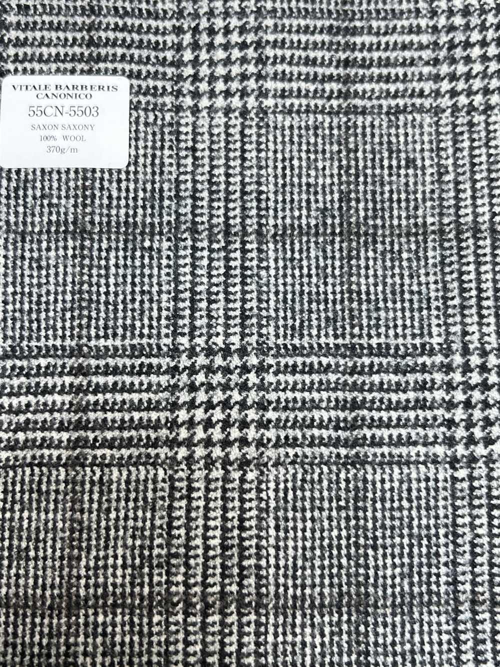 55CN5503 CANONICO SAXONY Light Gray Big Glen Check[Textile] CANONICO