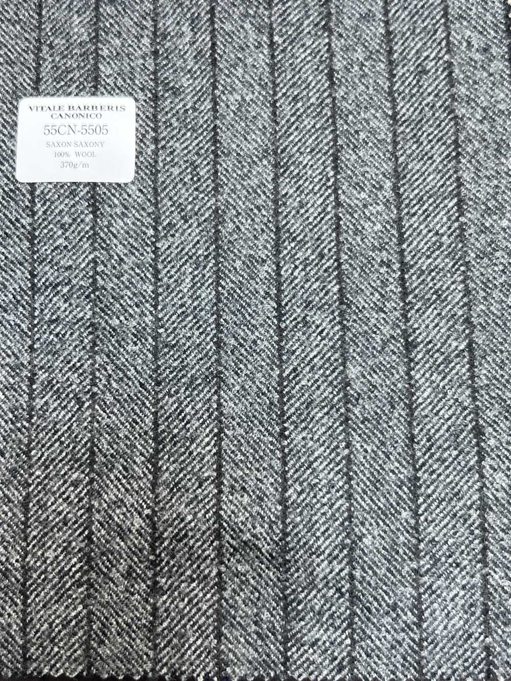 55CN5505 CANONICO SAXONY Gray Stripe[Textile] CANONICO