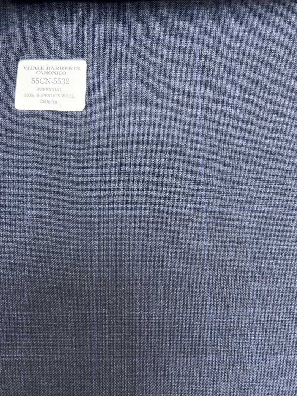 55CN5532 CANONICO PERENNIAL SUPER110'S Navy Glen Check[Textile] CANONICO