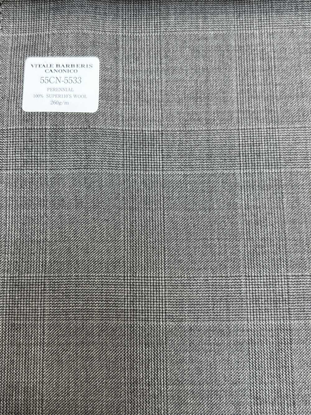 55CN5533 CANONICO PERENNIAL SUPER110'S Gray Glen Check[Textile] CANONICO