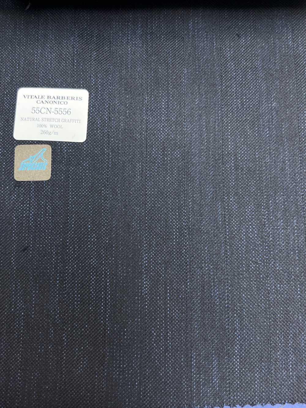 55CN5556 CANONICO NATURAL STRETCH GRAFFITTI, Dark Blue, Melange Style[Textile] CANONICO