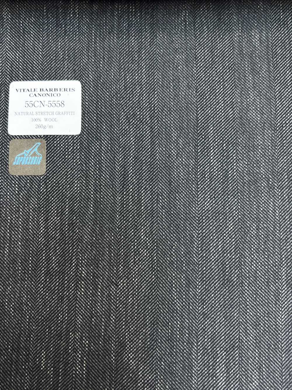 55CN5558 CANONICO NATURAL STRETCH GRAFFITTI Gray Melange[Textile] CANONICO