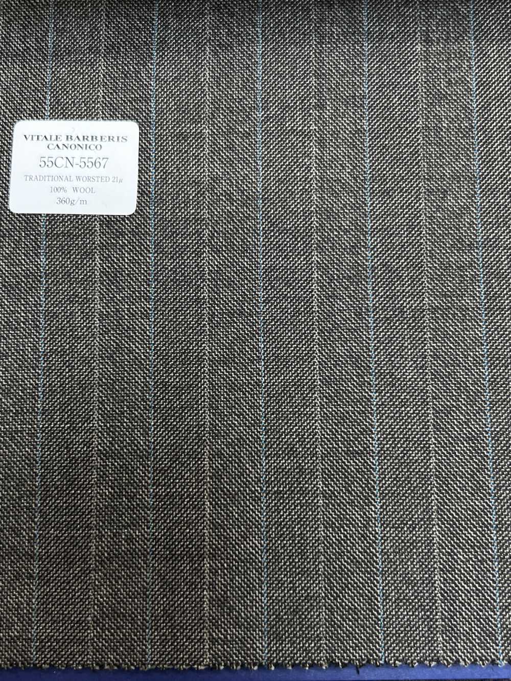 55CN5567 CANONICO TRADITIONAL WORSTED 21μ Beige Alternate Stripe[Textile] CANONICO