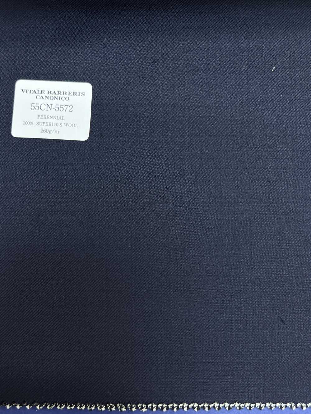 55CN5572 CANONICO PERENNIAL SUPER110'S Navy No Pattern[Textile] CANONICO