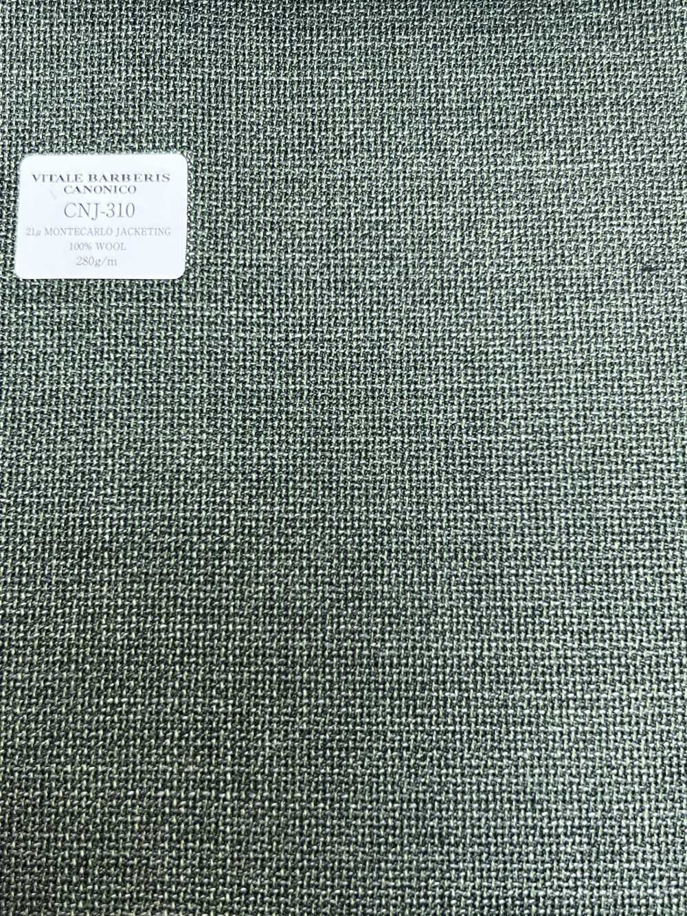 CNJ310 CANONICO Standard 21μ Montecarlo Jacket, Hopsack, Solid No Pattern[Textile] CANONICO