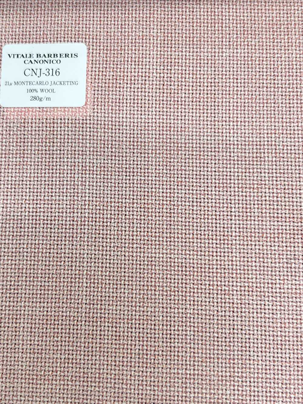 CNJ316 CANONICO Standard 21μ Montecarlo Jacket Hopsack No Pattern[Textile] CANONICO