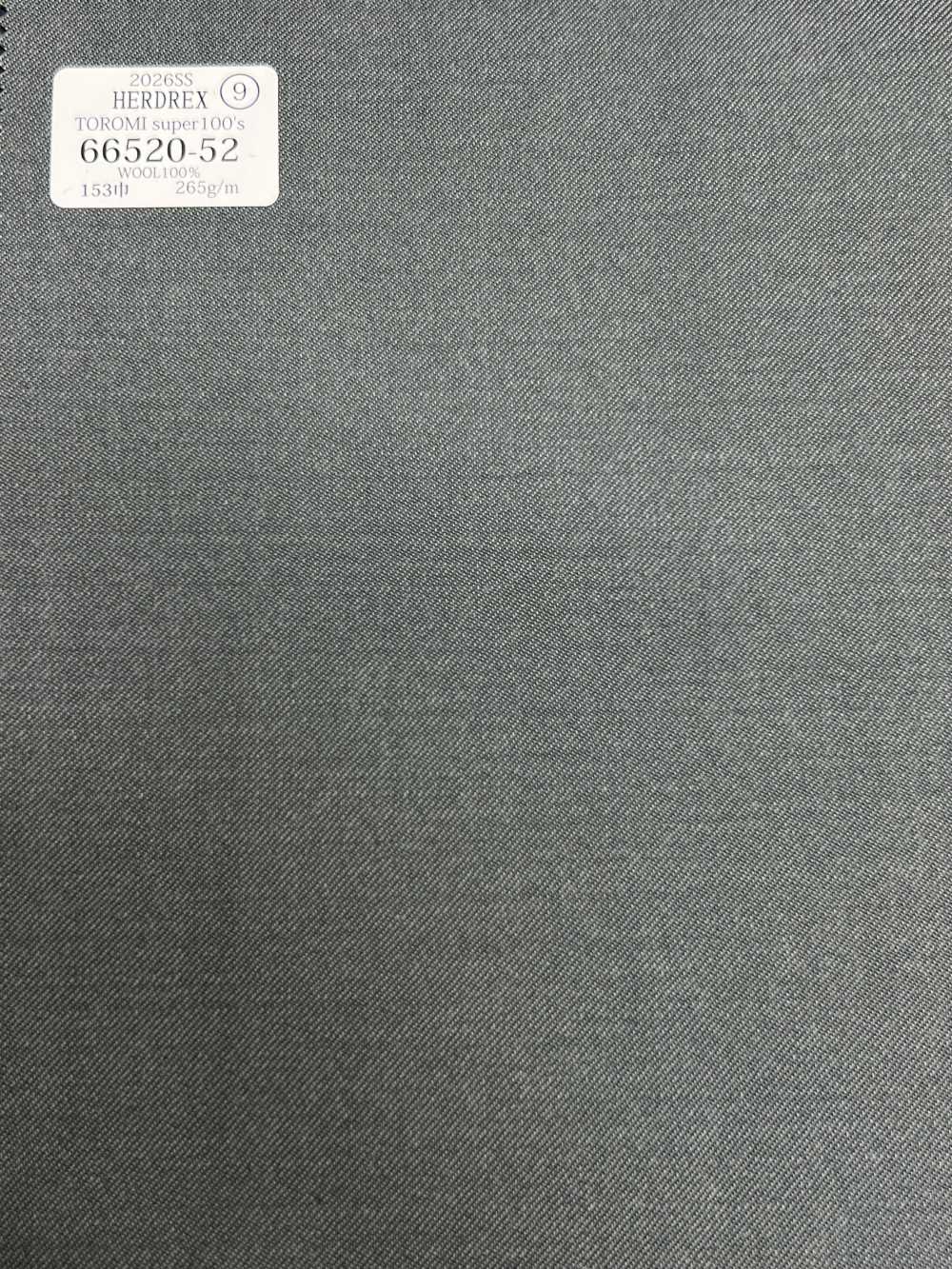 66520-52 26SS HERDREX [TOROMI Super100's] Toromi Super 100[Textile] Kunishima Co., Ltd.