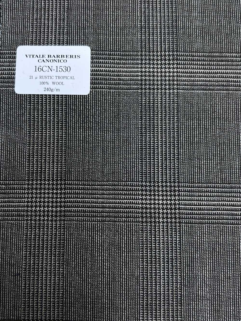 16CN1530 26SS VBC Vitale Barberis Canonico 21 μ RUSTIC TROPICAL[Textile] CANONICO