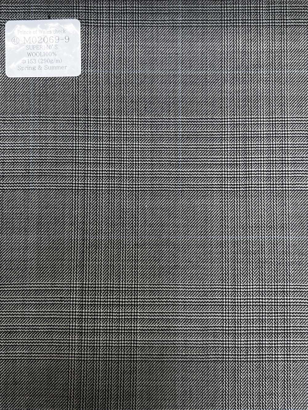 M02069-9 KUNISHIMA1850 Exclusive Line [Prince Of Wales Check] Black And White Check[Textile] Kunishima Co., Ltd.