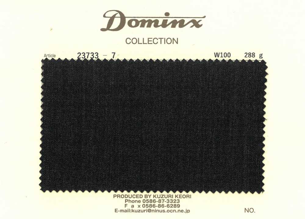 23733-7 100% Wool DOMINX (Dominkusu)[Textile] Kuzuri Woolen Fabric (DOMINX)